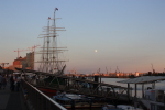 Hamburg Hafen am Abend